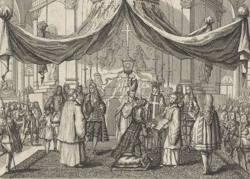 Korunovace Karla VI. (Wikimedia Commons, Rijksmuseum, CC0 1.0)